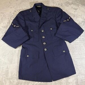 Rare 80s Authentic US Air Force Dress Coat | Vintage Military Jacket | 37S